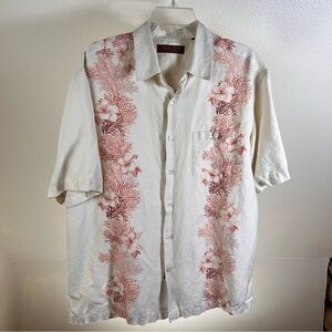 TORY RICHARD HONOLULU Men’s Button Down Short Sleeve Shirt. Size Large.